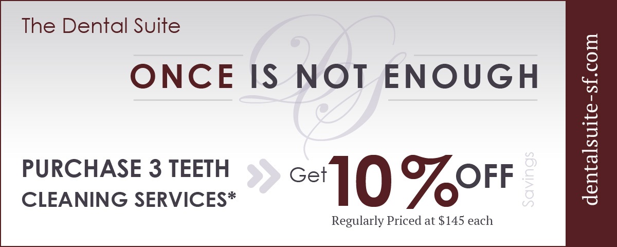 Teeth cleaning coupon